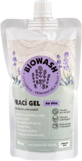 BioWash Prací gel levandule/lanolín na vlnu 250 ml