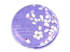 Kraftika 1ks levandulová kosmetické zrcátko květy