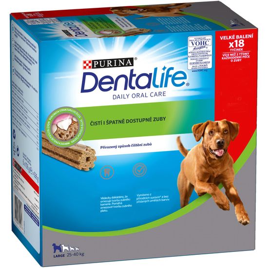 DentaLife Dog LARGE multipack 36 tyčinek 12x106 g