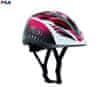 FILA Dětská helma Junior Helmet Boy (Varianta: 47-51cm, Barva: Červená, Velikost výrobce: XS)