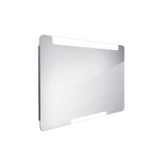 NIMCO Zrcadlo do koupelny 100x70 s osvětlením nahoře a dole, oblé rohy NIMCO ZP 22004