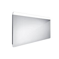 NIMCO Velké zrcadlo do koupelny 140x70 s osvětlením NIMCO ZP 23008
