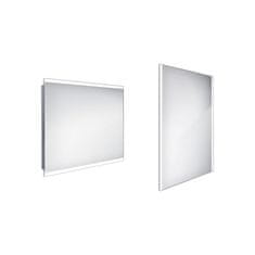 NIMCO Zrcadlo do koupelny 90x70 s osvětlením nahoře a dole NIMCO ZP 12019