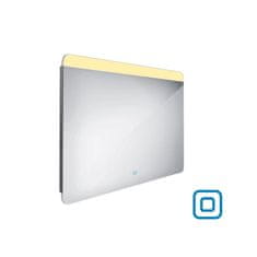 NIMCO Zrcadlo do koupelny 90x70 s osvětlením, dotykový spínač NIMCO ZP 23019V