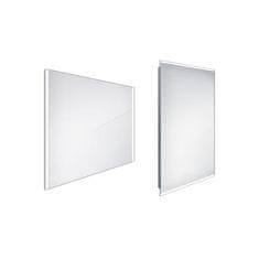 NIMCO Zrcadlo do koupelny 80x70 s osvětlením po stranách NIMCO ZP 11003