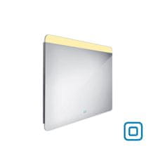 NIMCO Zrcadlo do koupelny 80x70 s osvětlením, dotykový senzor NIMCO ZP 23003V