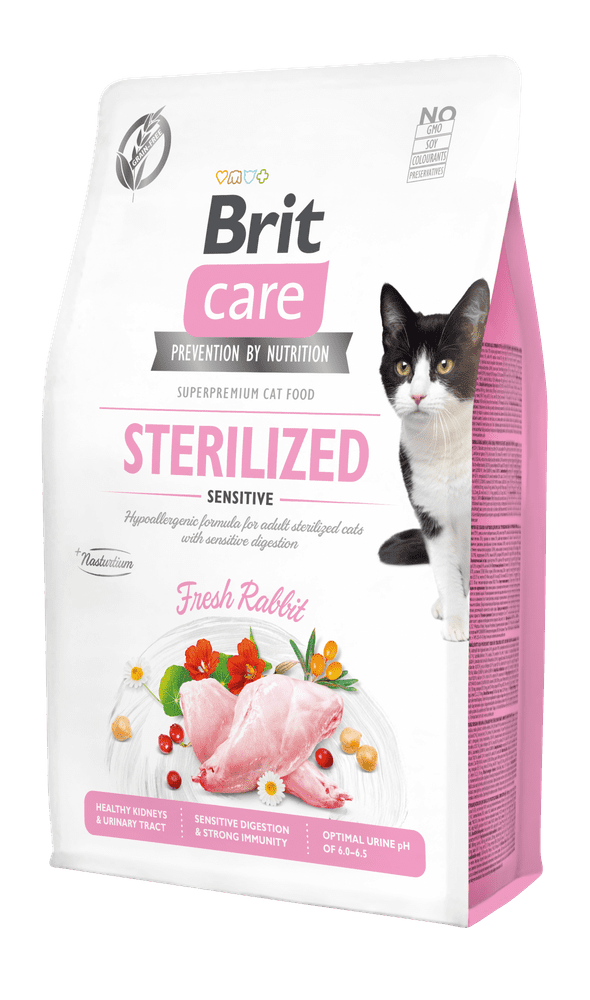 Levně Brit Care Cat Grain-Free Sterilized Sensitive 2 kg