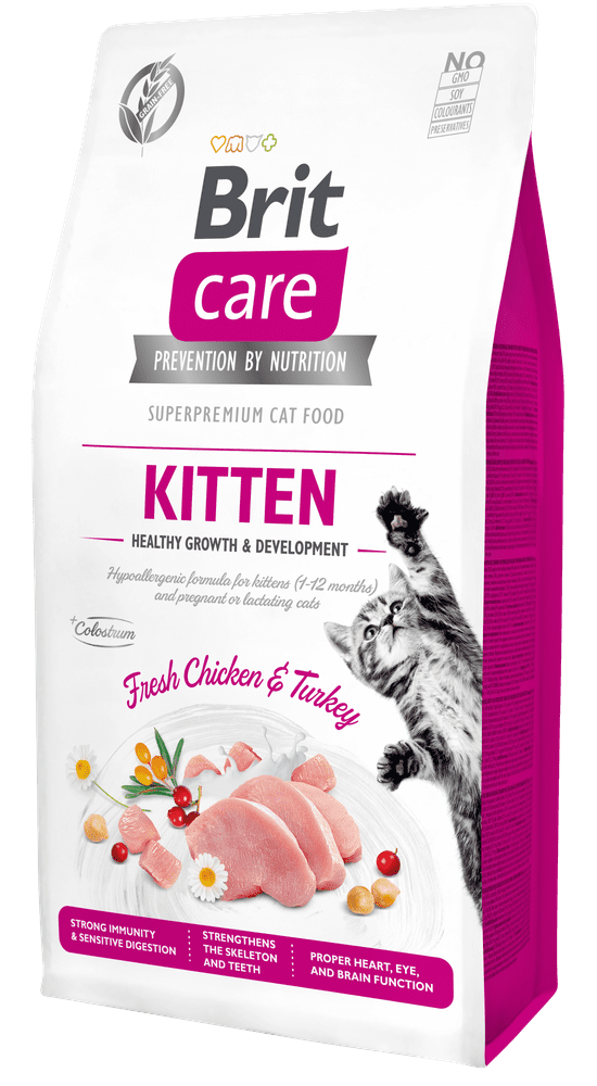 Levně Brit Care Cat Grain-Free Kitten Healthy Growth & Development 7 kg