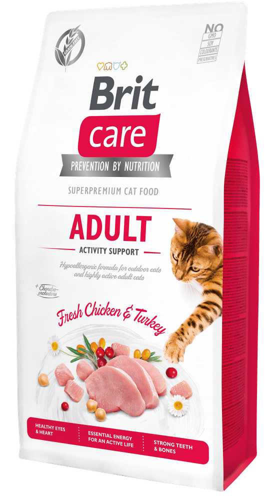 Levně Brit Care Cat Grain-Free Adult Activity Support 7 kg