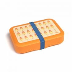 DBP Plastics DBP Box na svačinu velký s gumičkou oranžový Nanuk