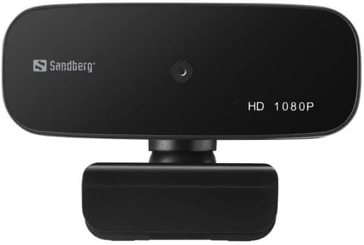 Webová kamera Sandberg Webcam Autofocus 1080P (134-14) mikrofon  rozlišení Full HD úhel 90 °