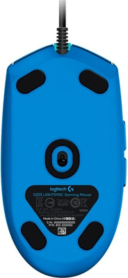 Herní myš Logitech G102 Lightsync, modrá (910-005801) kabelová 16 000 DPI programovatelná tlačítka