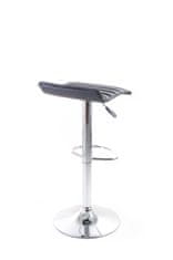 G21 Barová židle G21 Fatea koženková, prošívaná black
