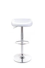 G21 Barová židle G21 Whieta plastová white/black
