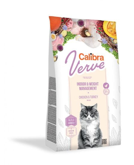 Calibra Verve Cat GF Indoor&Weight Chicken 3,5 kg NEW