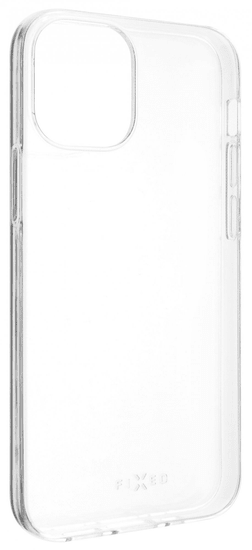 FIXED Ultratenké TPU gelové pouzdro Skin pro Apple iPhone 12 Mini, 0,6 mm FIXTCS-557, čiré