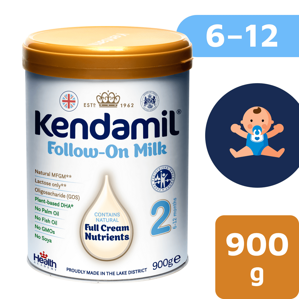 Kendamil pokračovací mléko 2 (900 g) DHA+
