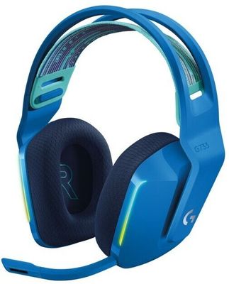 Logitech G733 Lightspeed, modrá (981-000943) profesionální herní sluchátka, odpojitelný mikrofon, bezdrátová