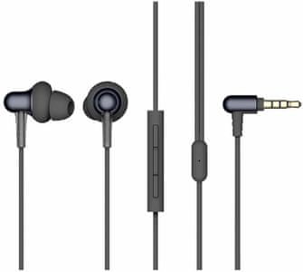 kabelová trendy stylová sluchátka 1more Stylish In-Ear E1025 15 g váha skvělý zvuk duální dynamické měniče inear konstrukce kabelové připojení kabel dlouhý 1,25 m měkké špunty do uší ovládání na kabelu mems mikrofon handsfree funkce