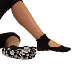 TOETOE dámské YOGA & PILATES prstové ponožky na cvičení SERENE, černá, 35-38