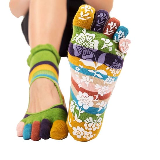 TOETOE dámské YOGA & PILATES prstové ponožky na cvičení SERENE