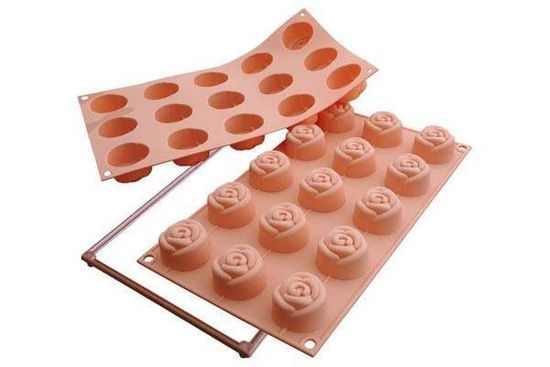 Silikonová forma na dortíky – růžičky