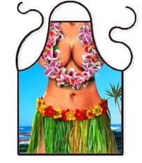 Zástěra - Hawai girl - univerzální velikost