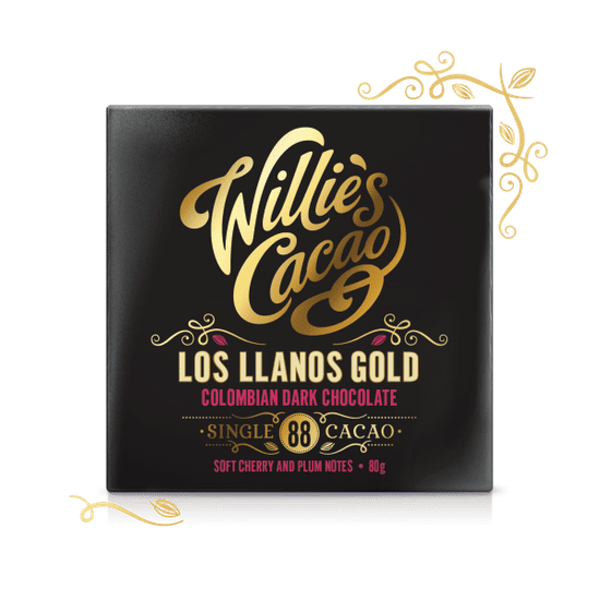 Willies Cacao  Čokoláda Colombian Gold, San Agustin hořká 88%, 50g