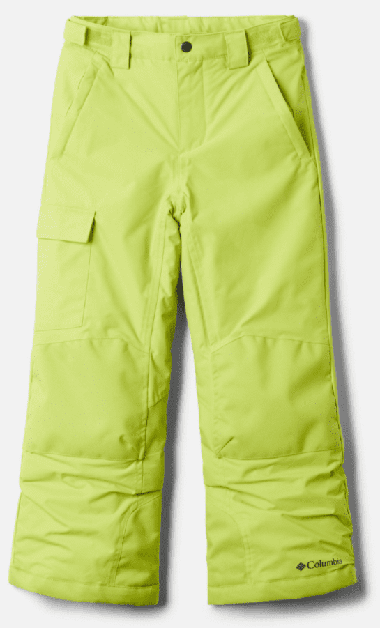 Columbia dětské kalhoty Y Bugaboo II Pant zelená XS