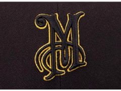 Meguiar's M Logo Snapback - černá kšiltovka snapka s vyšitým zlato-černým 3D logem M
