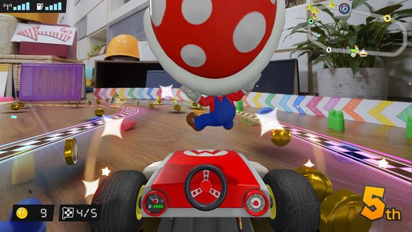 Switch Mario Kart Live Home Circuit - Luigi (NSS427) versenyjáték kibővített valóság