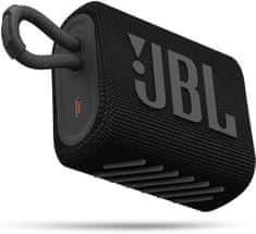 JBL GO 3, černá