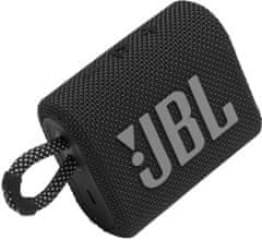 JBL GO 3, černá - rozbaleno