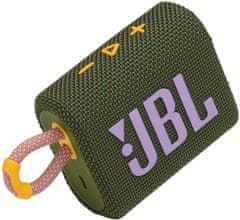 JBL GO 3, zelená