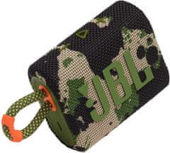JBL GO 3, camouflage - rozbaleno