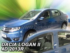 HEKO Ofuky oken Dacia Logan 2013-2020 (4 díly)