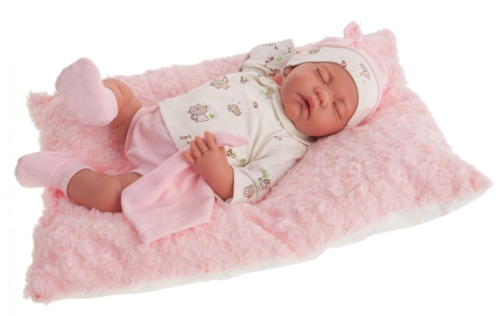 Levně Antonio Juan 3348 Luna spící realistická panenka miminko