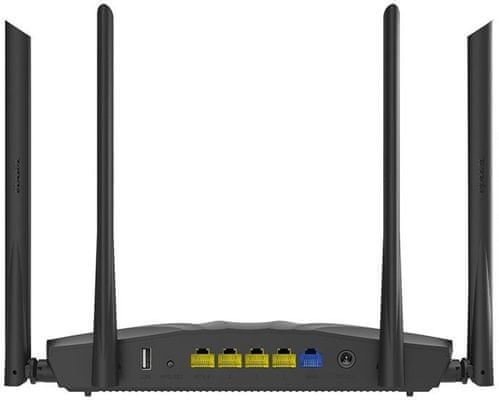 Router Tenda AC19 (AC19) Wi-Fi 2,4 GHz 5 GHz RJ45 LAN WAN IPv6 Beamforming, MU-MIMO, QOS