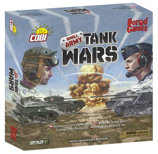 Cobi 22104 strategická stolní hra Tank Wars