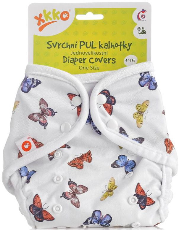 Levně XKKO Svrchní kalhotky One Size - Butterflies