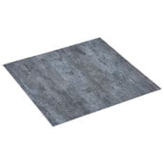 Greatstore Samolepicí podlahové desky 20 ks PVC 1,86 m2 šedý mramor