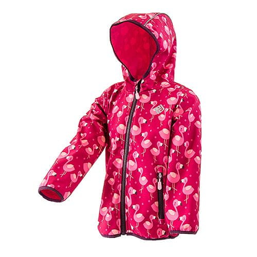 PIDILIDI Dívčí softshellová bunda 68 - 74 růžová