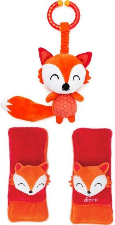 Diono Chránič pásu Soft Wraps & Toy Fox