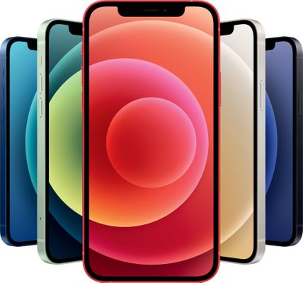 Apple iPhone 12, OLED Retina XDR displej, TrueTone displej, věrné barvy, vysoké rozlišení, velký displej, šetrný