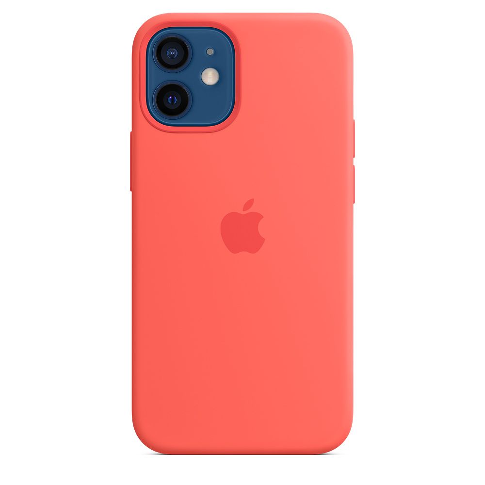 Apple iPhone 12 mini Silicone Case with MagSafe - Pink Citrus (MHKP3ZM/A)