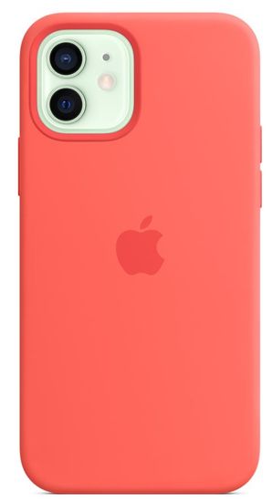 Apple iPhone 12 | 12 Pro Silicone Case with MagSafe - Pink Citrus MHL03ZM/A