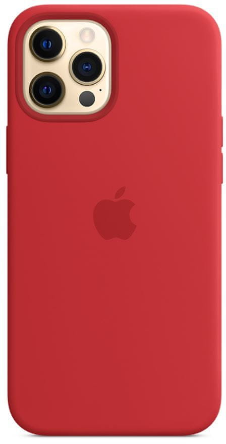 Apple iPhone 12 Pro Max Silicone Case with MagSafe - (PRODUCT)RED MHLF3ZM/A