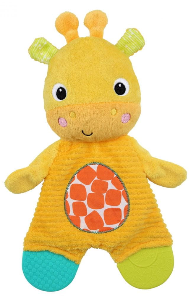 Levně Bright Starts Hračka - kousátko Snuggle&Teethe žirafa