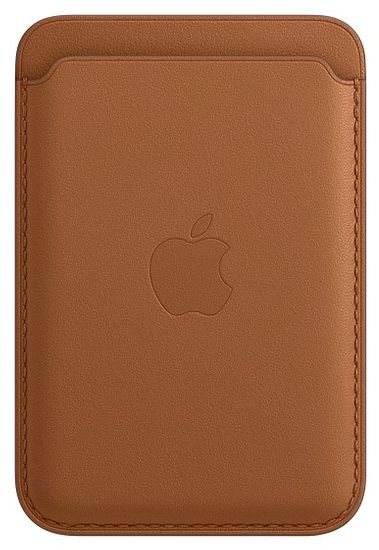 Apple iPhone Leather Wallet with MagSafe - Saddle Brown (MHLR3ZM/A)