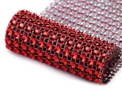 Kraftika 9m červená diamantový pás šíře 58mm